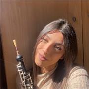 Profesora de oboe apta para hasta 6º profesional